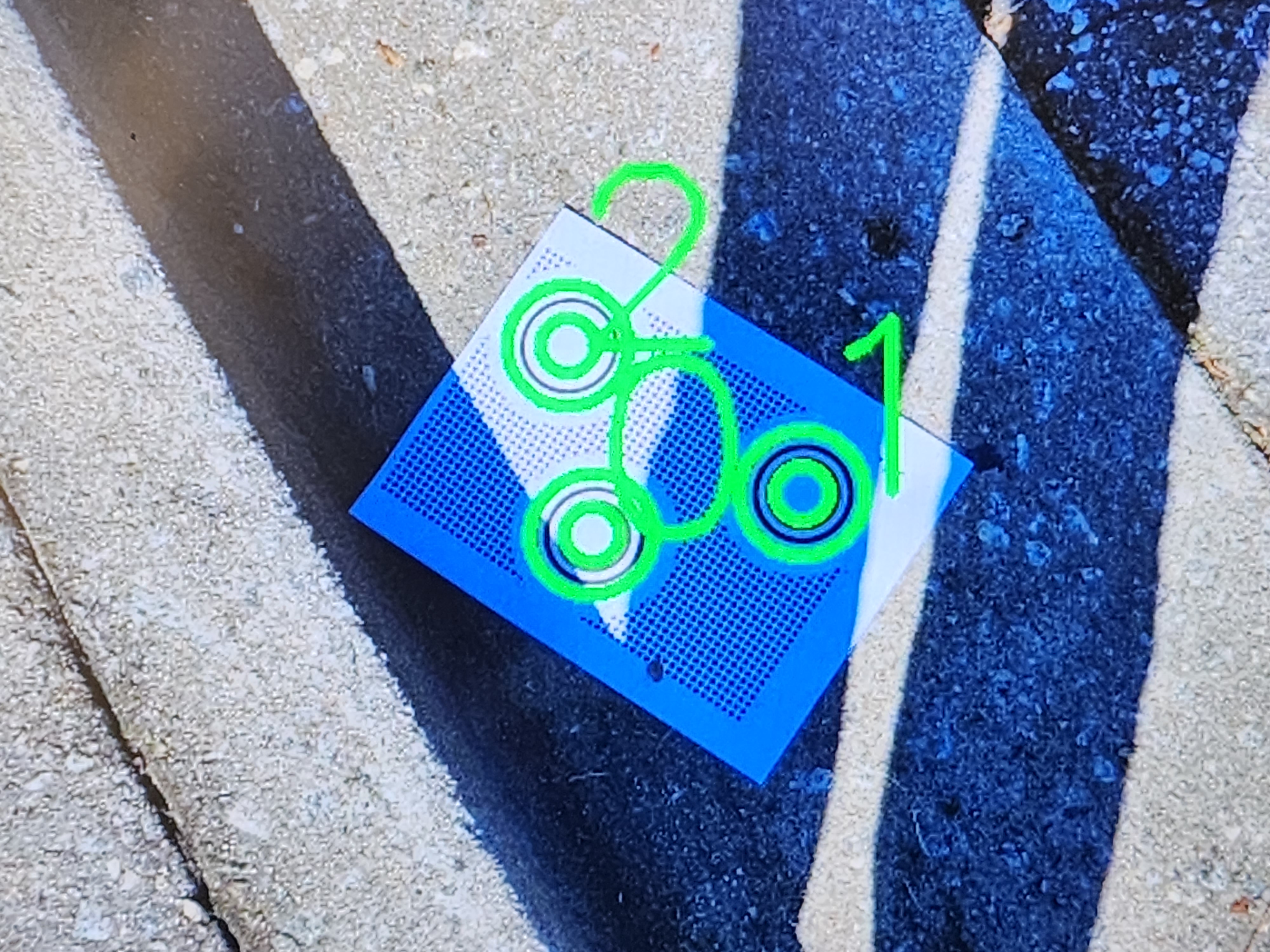 Fiduxial markers design